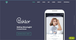 Desktop Screenshot of gopaktor.com